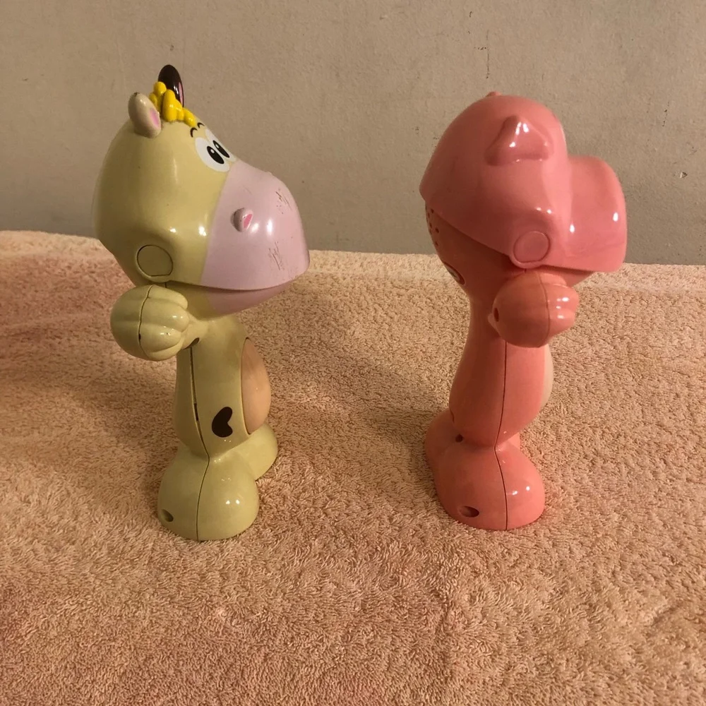 2008 Imperial Little Tikes Talking & Counting Cow and Pig Both Work